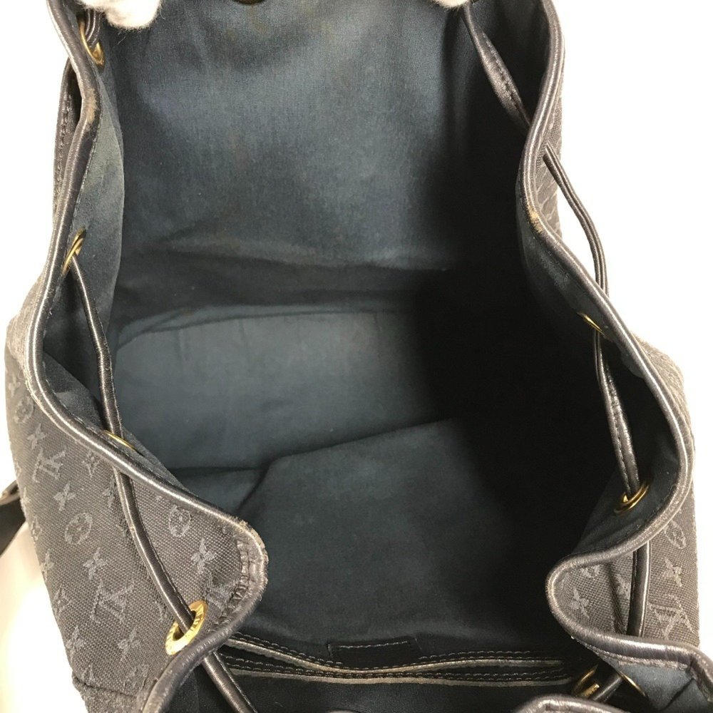 LOUIS VUITTON M92455 Monogram Denim Montsouris GM Backpack Rucksack Women's T... - Picture 14 of 16